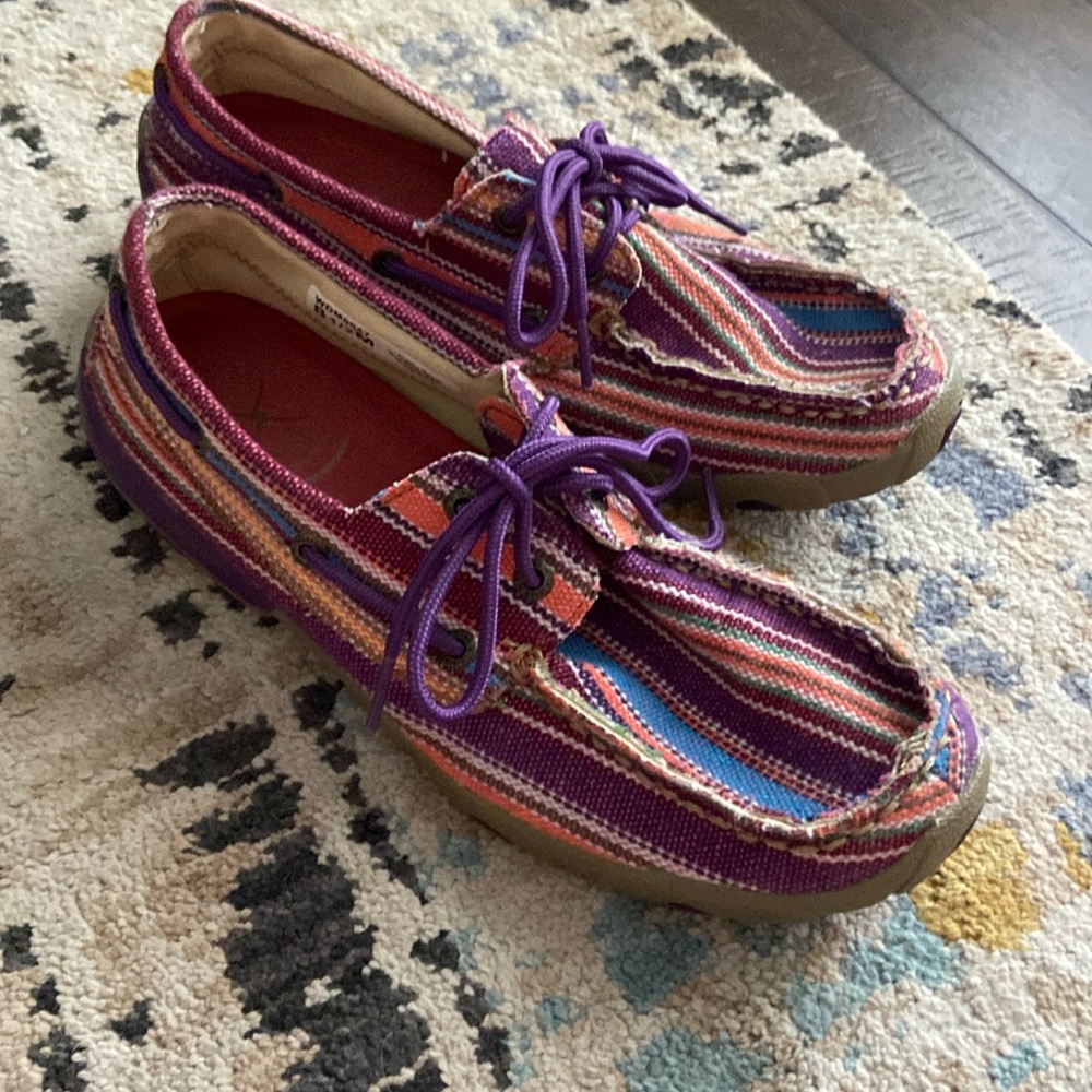 Twisted X boots- size 8.5 ladies- tie shoes